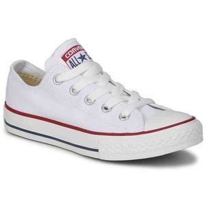 Low Top White Converse - Women’s